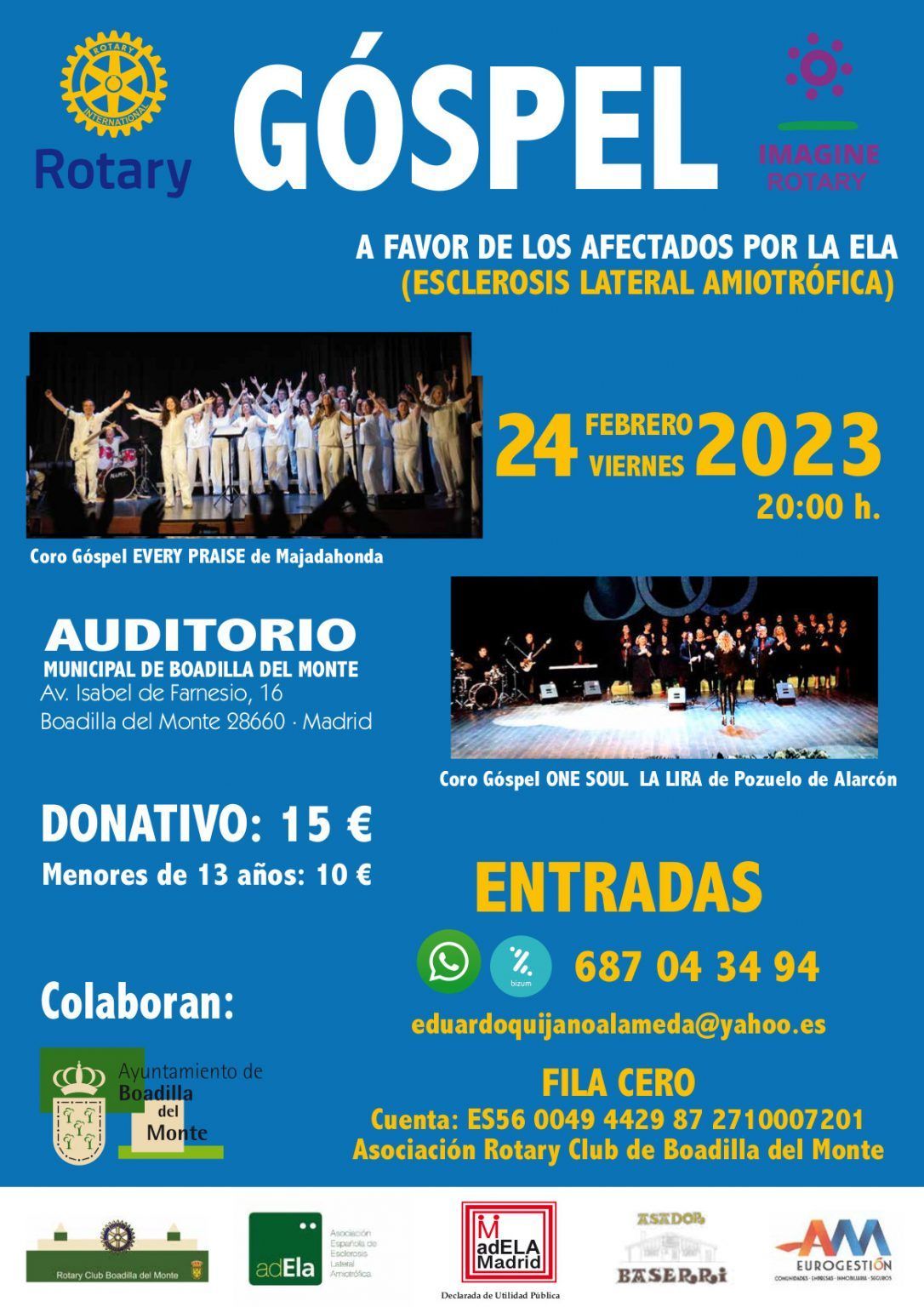 Concierto Gospel Ela
