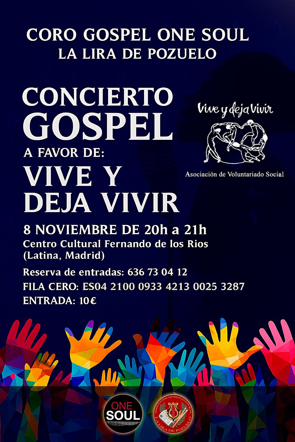 Concierto Góspel Vive y deja vivir