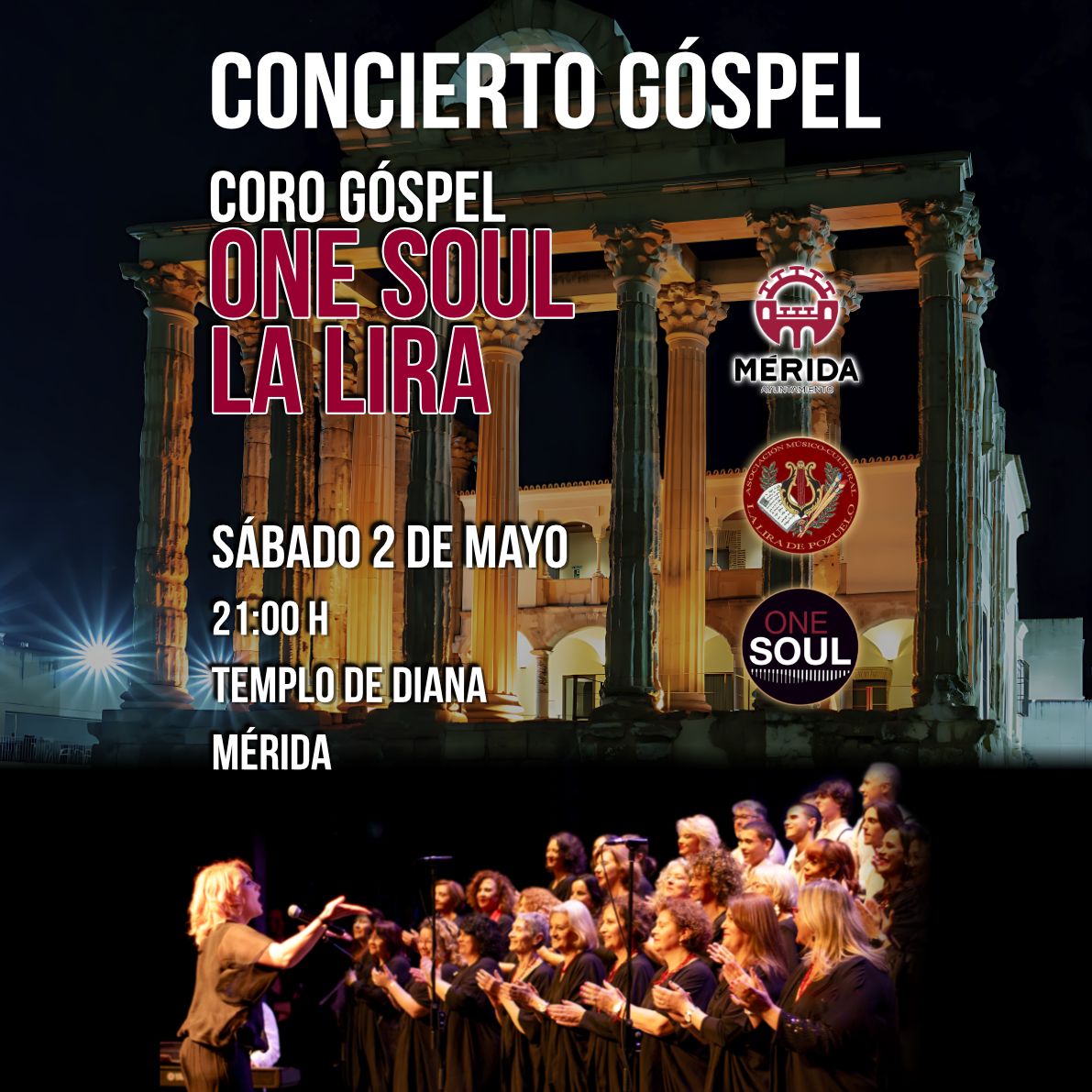 Coro Gospel One Soul en Mérida