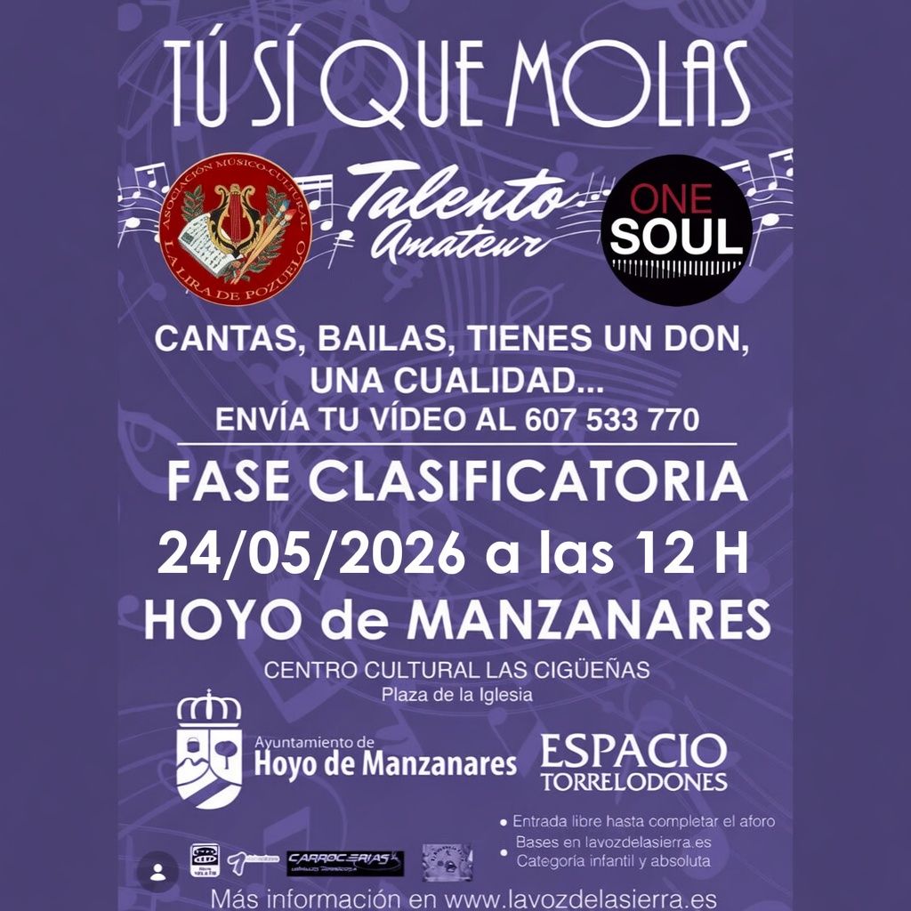 1WeA4 Cartel Tú sí que molas